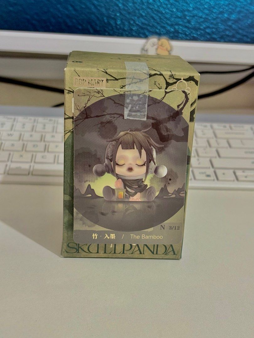 Skullpanda The Ink Plum Blossom - The Bamboo (Category: Designer & Blind Box Toys) located in Guagua. Submitted by holamissy (Listing ID 1342146321, Image 1). Description: Ratio 1:1 Must get 1 below: - Pet Cat -Scroll Delivery -DJ player.