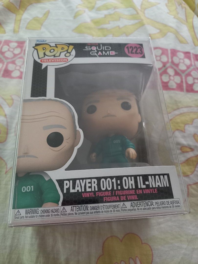 Squid Game Oh Il -Nam (Category: Designer & Blind Box Toys) located in Malabon City. Submitted by ninoaugust10 (Listing ID 1342174205, Image 1). Description: Player 001-Oh Il-Nam NOOB Meet up or ship.