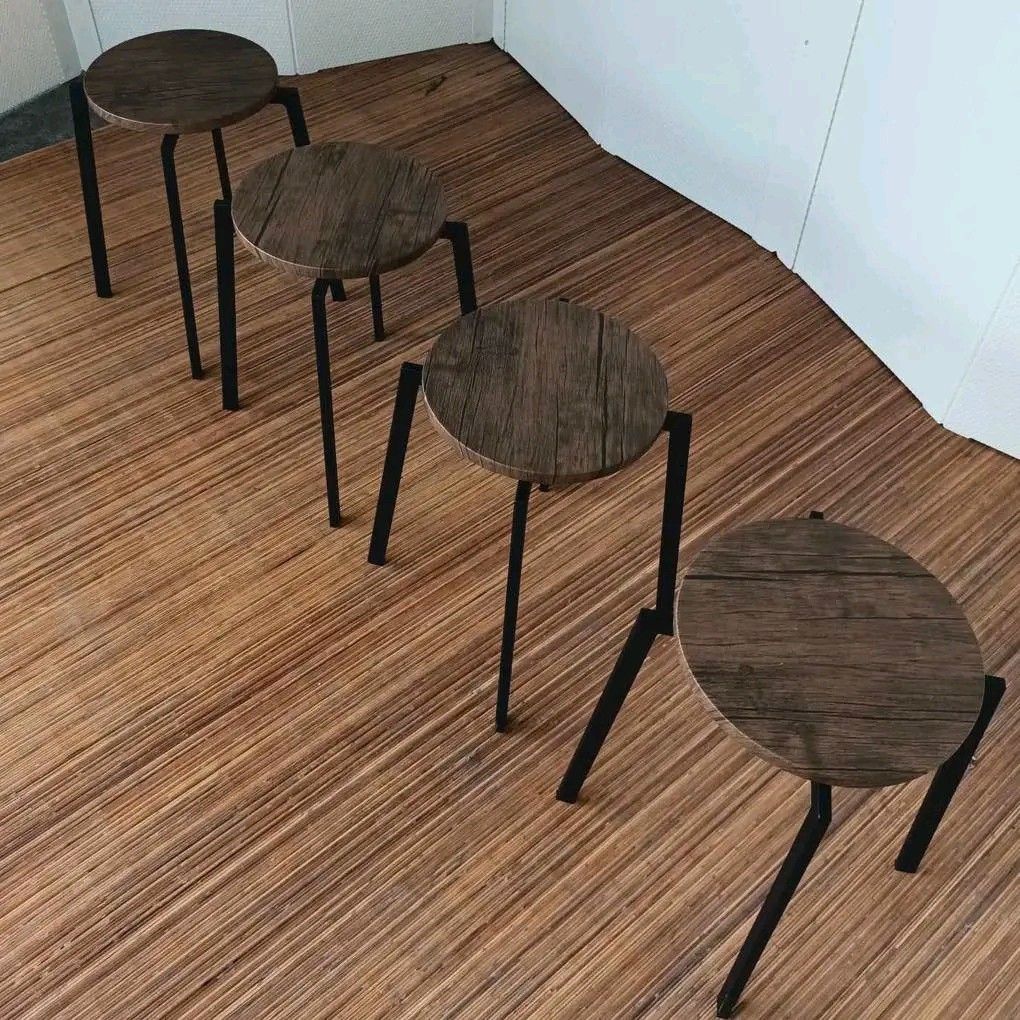 Stackable stool (Category: Chairs) located in Quezon City. Submitted by matetdevis13 (Listing ID 1342280576, Image 3). Description: Stackable Stool Price: 4000 for 4 D12 x H18 In good condition Code AKC B22-037.