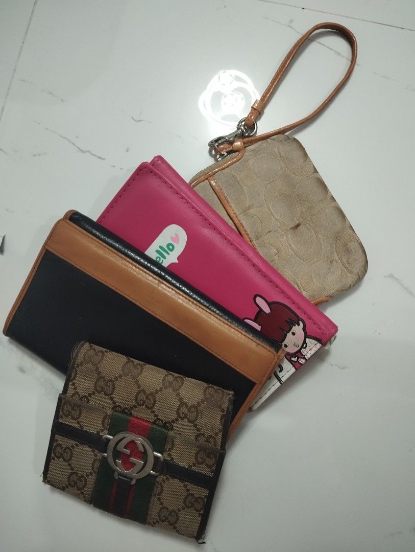 Take all branded wallet gucci nina ricci Luxury Bags Wallets on Carousell