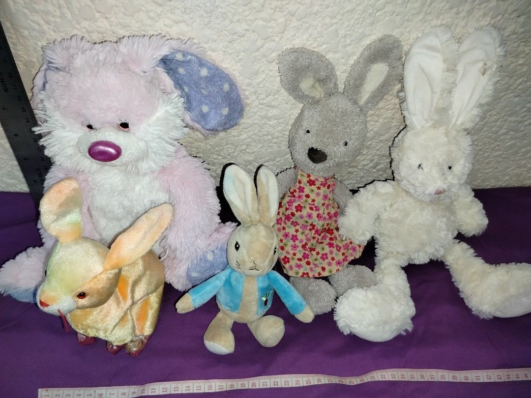 Take all Peter rabbit TY Beanie Jellycat Beatrice Bunny etc Hobbies Toys Toys Games on Carousell