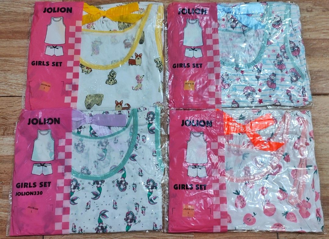 Terno for girls bundle (Category: Babies & Kids Fashion) located in Rizal. Submitted by cimineapparel (Listing ID 1342209218, Image 1). Description: size : 2-4 / 4-6 /6-8 4ternos per bundle. cotton..
