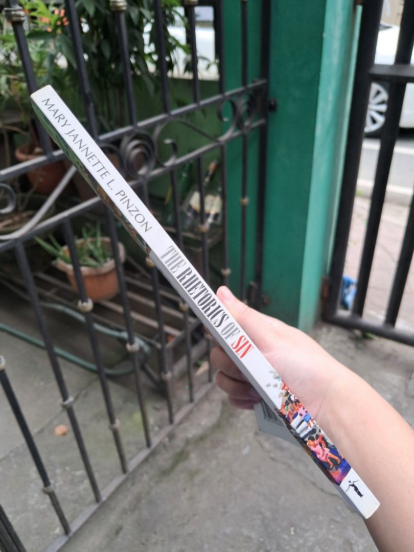 The Rhetorics of Sin (Category: Textbooks) located in Marikina City. Submitted by ebuena (Listing ID 1342199211, Image 3). Description: may annotations lang (nakalagay sa pics) pero goods na goods pa to.