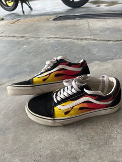 Affordable vans flame For Sale Footwear Carousell Malaysia