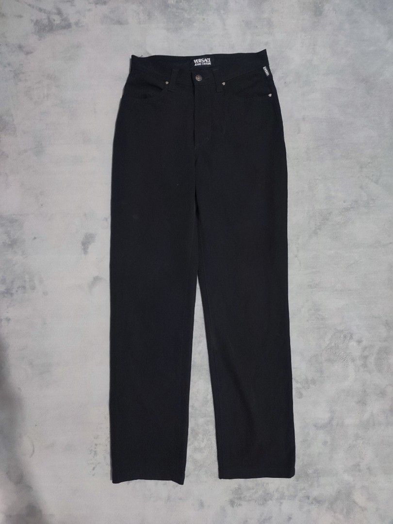 VERSACE Jeans Couture&Classic V2 Monogram (Category: Luxury Apparel) located in Las Pinas. Submitted by pawthrift (Listing ID 1342218804, Image 2). Description: VERSACE Jeans Couture&ClassicV2 Monogram Versace Jeans Couture Authentic Size 29-30 waist 40 length No issue Excellent Versace Classic V2 Monogram Size 28-30 waist 39.5 length No issue Excellent 1500 only +sf laspinas location.