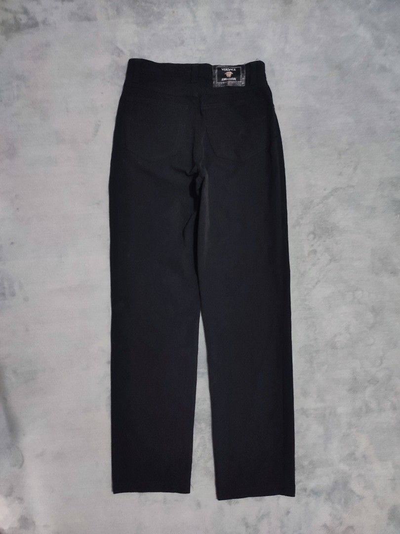 VERSACE Jeans Couture&Classic V2 Monogram (Category: Luxury Apparel) located in Las Pinas. Submitted by pawthrift (Listing ID 1342218804, Image 3). Description: VERSACE Jeans Couture&ClassicV2 Monogram Versace Jeans Couture Authentic Size 29-30 waist 40 length No issue Excellent Versace Classic V2 Monogram Size 28-30 waist 39.5 length No issue Excellent 1500 only +sf laspinas location.