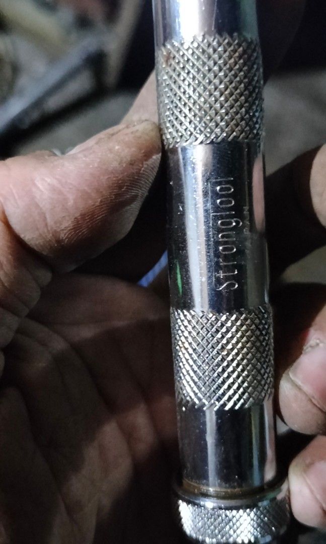 Vintage mini impact tool, and torque wrench (Category: Construction Tools & Equipment) located in Manila. Submitted by herbertantazo (Listing ID 1342267669, Image 3). Description: sampaloc manila take all tohnichi torque wrench 200-1000kgf-cm(equivalent 20nm - 98nm) replaceable head (kasama lang Yung 19mm open made in japan tested working strongtool mini manual impact tool made in Japan tested working take all 1500.