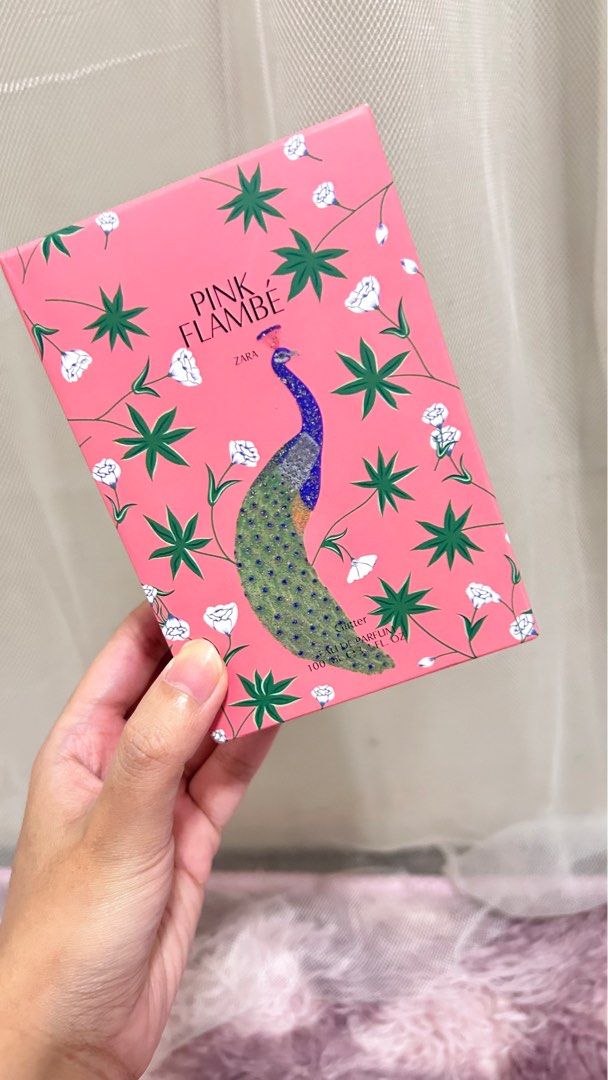 Glitter Zara Perfume Pink Flambe Zara Pink Flambe Glitter 100ml