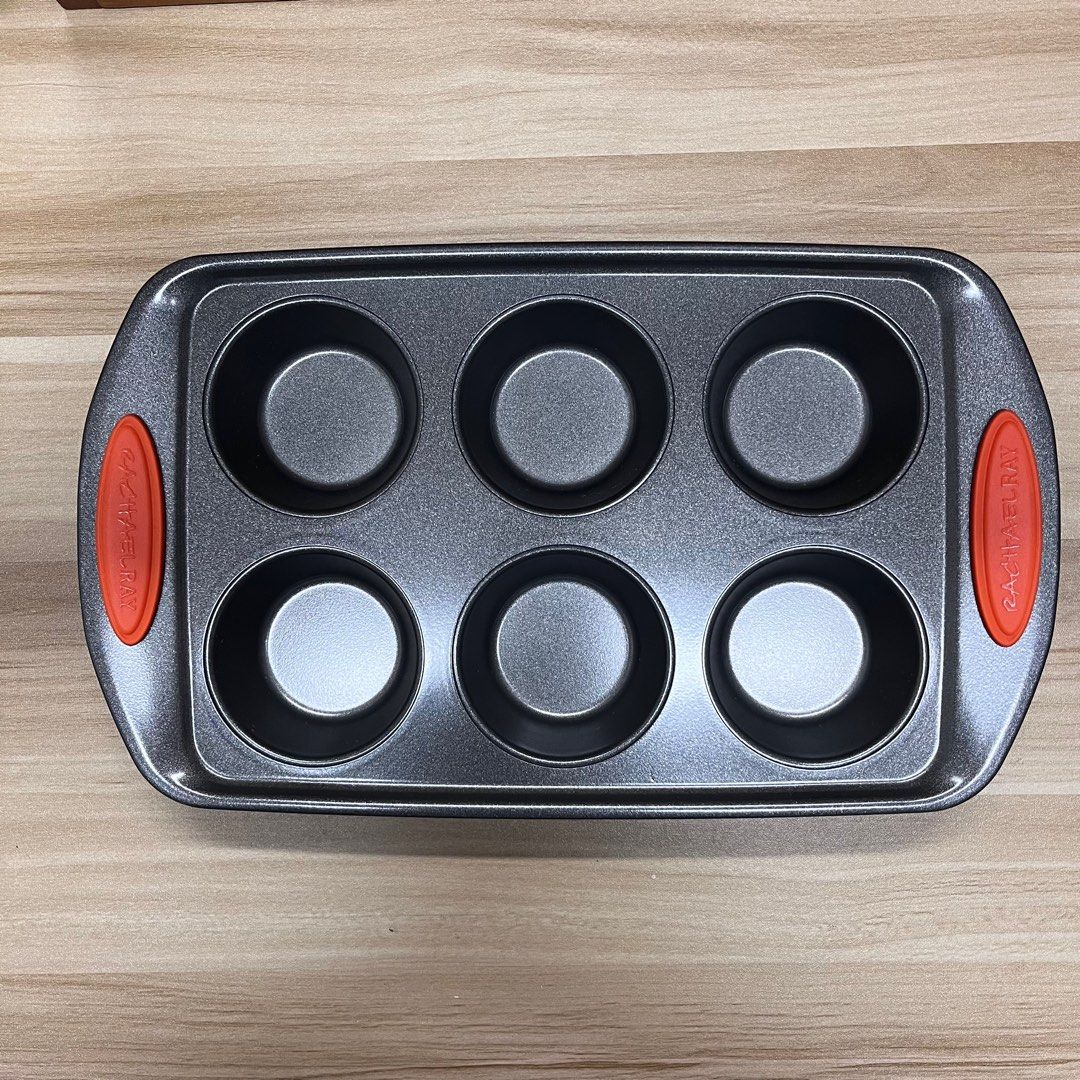美亞6連蛋糕杯烤盤烘焙模具Meyer 6-Cup Muffin Pan, 傢俬＆家居, 廚具