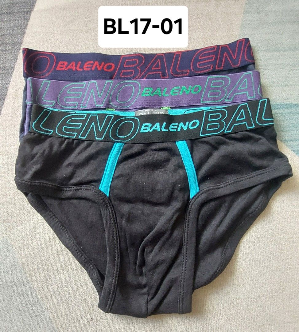 Baleno Original Brief (Category: Underwear) located in Manila. Submitted by njgingo09238373 (Listing ID 1342365480, Image 3). Description: Baleno Original Brief 100% ORIGINAL BALENO. NOT ALL DESIGNS ARE POSTED. P.S. Box might get deformed while in transit. We have no control over that. Thank you for your understanding! Size chart: S: 28-30 inches M:31-33 inches L: 34-36 inches XL: 37-39 inches 100% GUARANTEED ORIGINAL. WE ACCEPT BULK ORDERS! Just