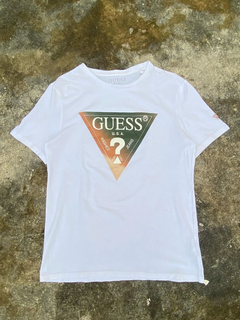 Guess white shirt price discount