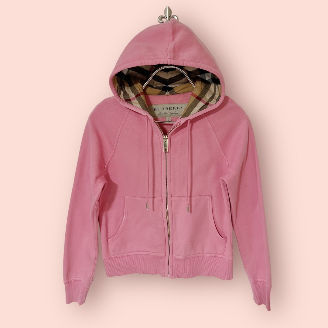 Burberry pink hoodie store