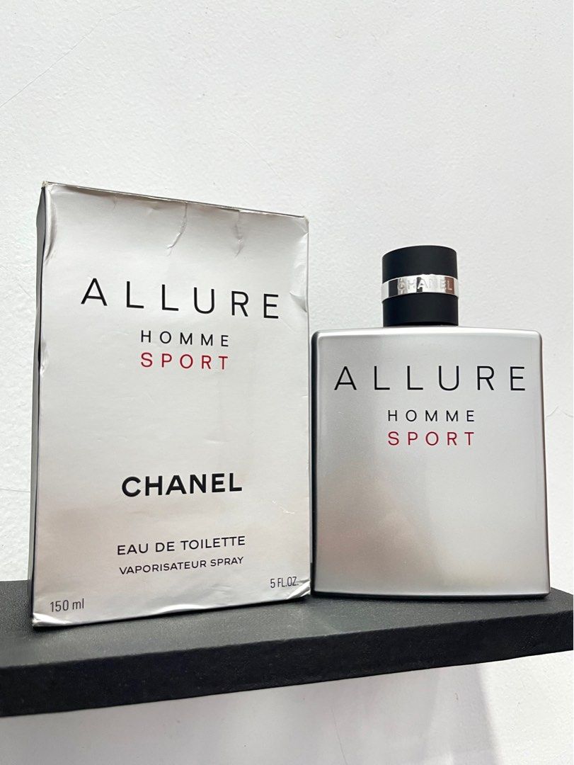 Chanel Allure Homme Sport EDT 150ml Preloved Authentic, Kesehatan