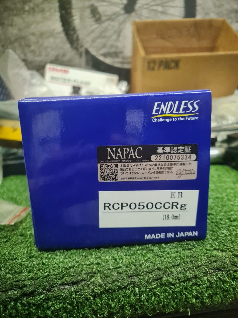 Endless CCRG RCP050CCRG Pads for AP Racing CP5555 CP9660 CP5570 Pista FF6 (Category: Accessories) located in Singapore. Submitted by brembosg (Listing ID 1342414254, Image 2). Description: Brand New Endless CCRG Pads RCP050CCRG Suits AP Racing and Brembo Calipers Contact us for more details. Price includes installation..