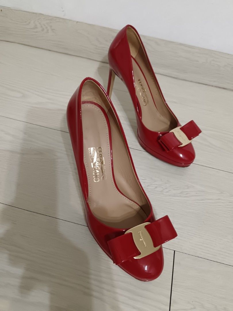 Ferragamo ( Authentic) (Category: Heels) located in Singapore. Submitted by the_invaders (Listing ID 1342441621, Image 2). Description: Letting go to clear some space, seldom wear, keep in nice shoe box. My loss your gain..