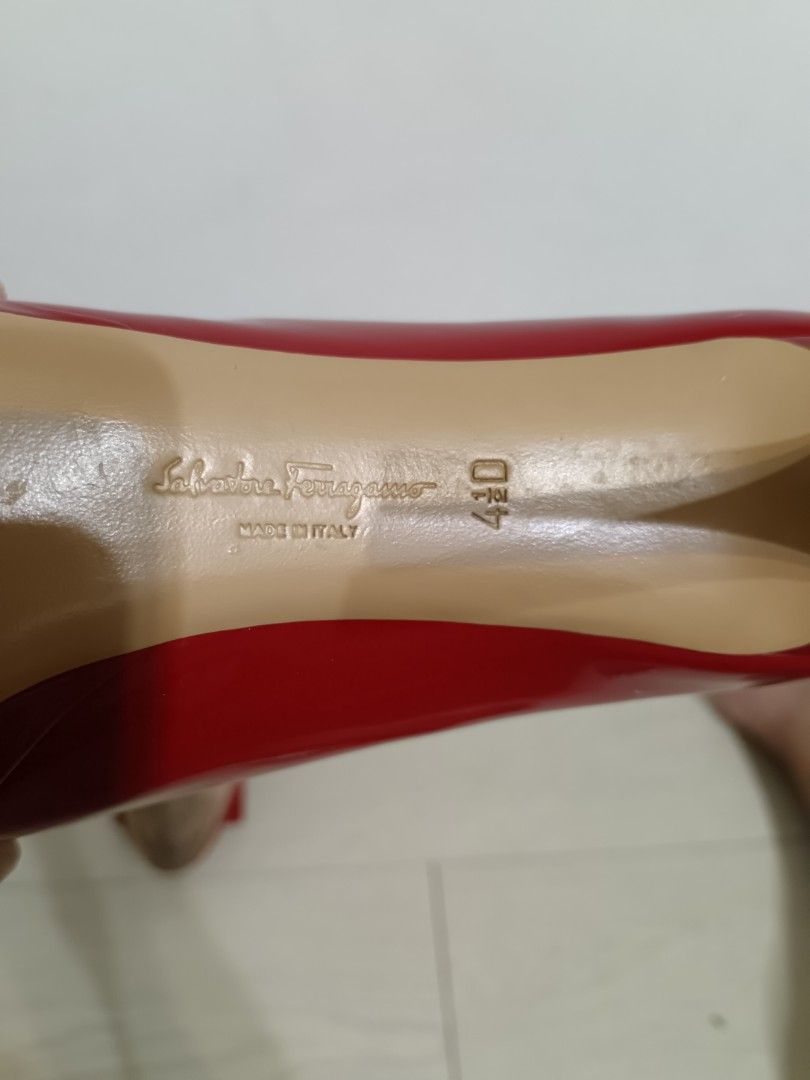 Ferragamo ( Authentic) (Category: Heels) located in Singapore. Submitted by the_invaders (Listing ID 1342441621, Image 3). Description: Letting go to clear some space, seldom wear, keep in nice shoe box. My loss your gain..