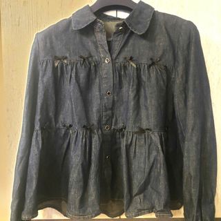 (包郵)韓國出口款牛仔布衫Free Size娃娃款64247024202243110