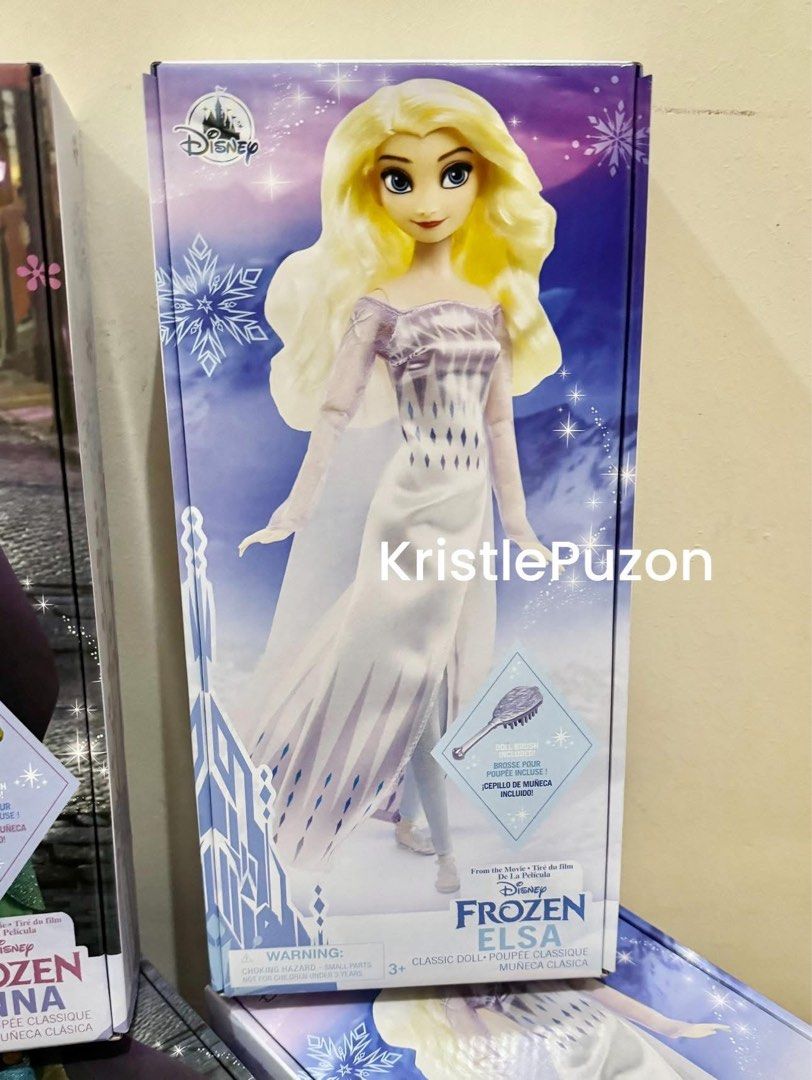 Frozen dolls (Category: Figurines & Statues) located in Bulacan. Submitted by royaltydepot (Listing ID 1342491945, Image 2). Description: We have extra Frozen Elsa and Anna dolls from Hong Kong Disneyland. Supposedly for Christmas gifts pero nadoble sa list namin kaya may mga natira after magwrap ng gifts. Each doll is priced at HK$199.00 (₱1509.34). Selling each for ₱2800 per pair nalang (Elsa and Anna doll). 4 pairs lang po since sobra lang nam
