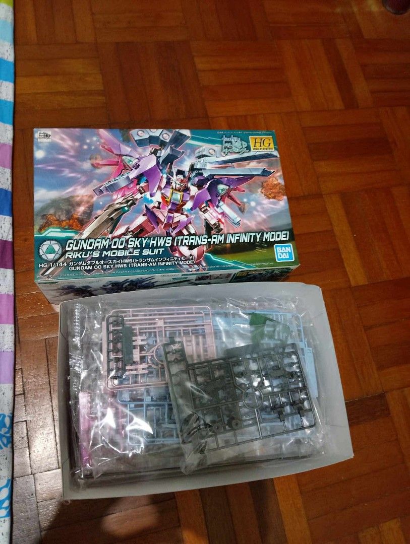 HG Bandai Gundam 00 Sky Hws (Trans-Am Infinity Mode), Hobbies & Toys ...