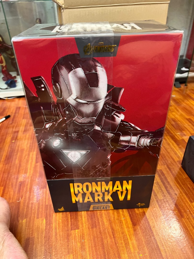 Hottoys iron man mark 6 1.0, Hobbies & Toys, Toys & Games on Carousell