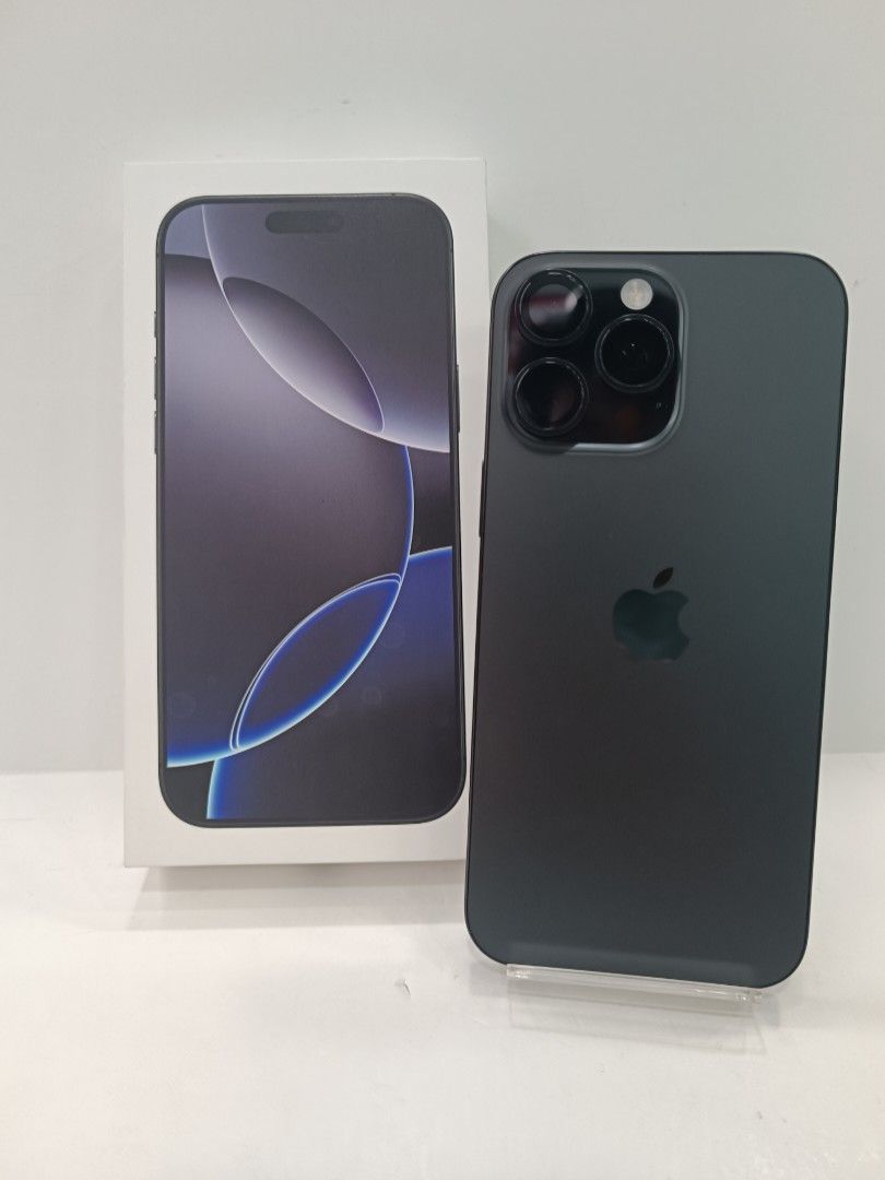 iPhone 16 Pro Max Black Titanium 256GB, Mobile Phones & Gadgets, Mobile