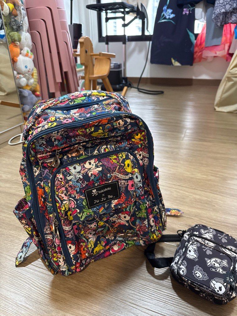 Seapunk Jujube Brb Backpack Jujube Tokidoki BRB Seapunk Backpack