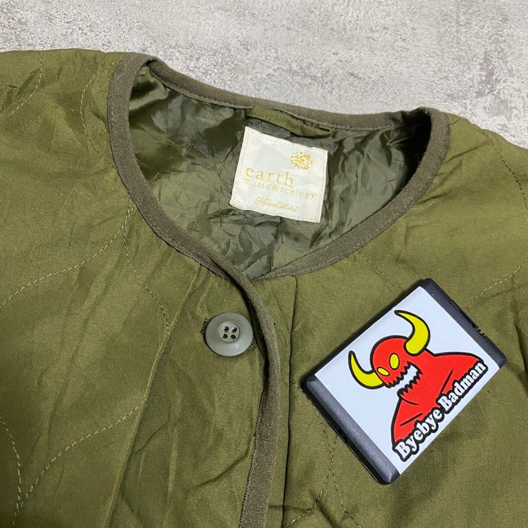 M65 Jacket Inner LINEN inner m65 military field jacket liner by earth ma1 n3b tanker ...