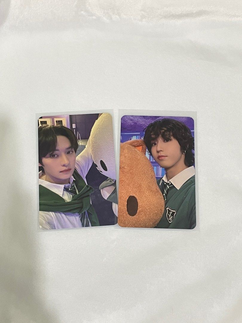 magic school busan pop up offline pob han lee know (Category: Designer & Blind Box Toys) located in Manila. Submitted by linostrayc4t (Listing ID 1342491288, Image 1). Description: wts lfb skz magic school busan pop up offline pob han lee know ₱380 ea | ₱750 + free pf if taking both lk have marks (very minimal) han good condi prio taking both x sensi, x rush shipping payo | 50% nrdp, rembal in 2 weeks mop: gcash, maya mod: sdd, jnt.