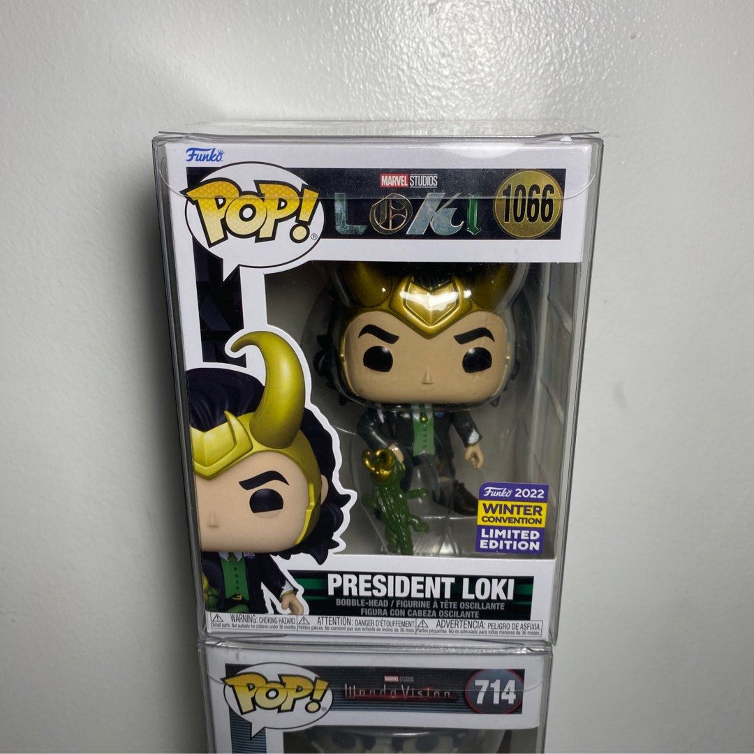 President Loki Funko Pop (Category: Designer & Blind Box Toys) located in Apalit. Submitted by dimenheats (Listing ID 1342442230, Image 1). Description: NOOB With boss protector Sf starts at 54 Meet up around Pampanga or Bulacan .