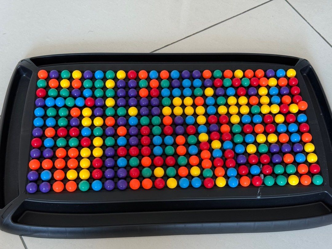 Rainbow Board Game Puzzle for Kids Chess Ball Game Fun Training ...