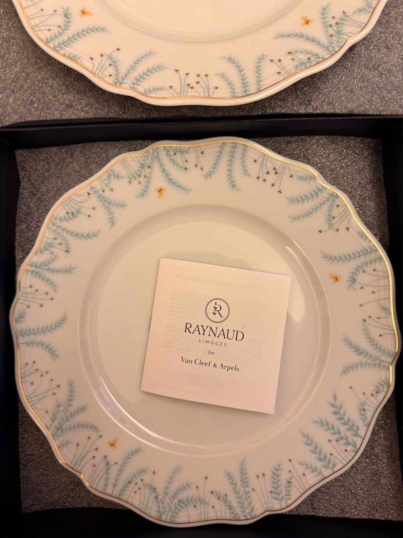 RAYNAUD for Van Cleef & Arpelsデザートプレート RAYNAUD for Van Cleef & Arpelsデザートプレート