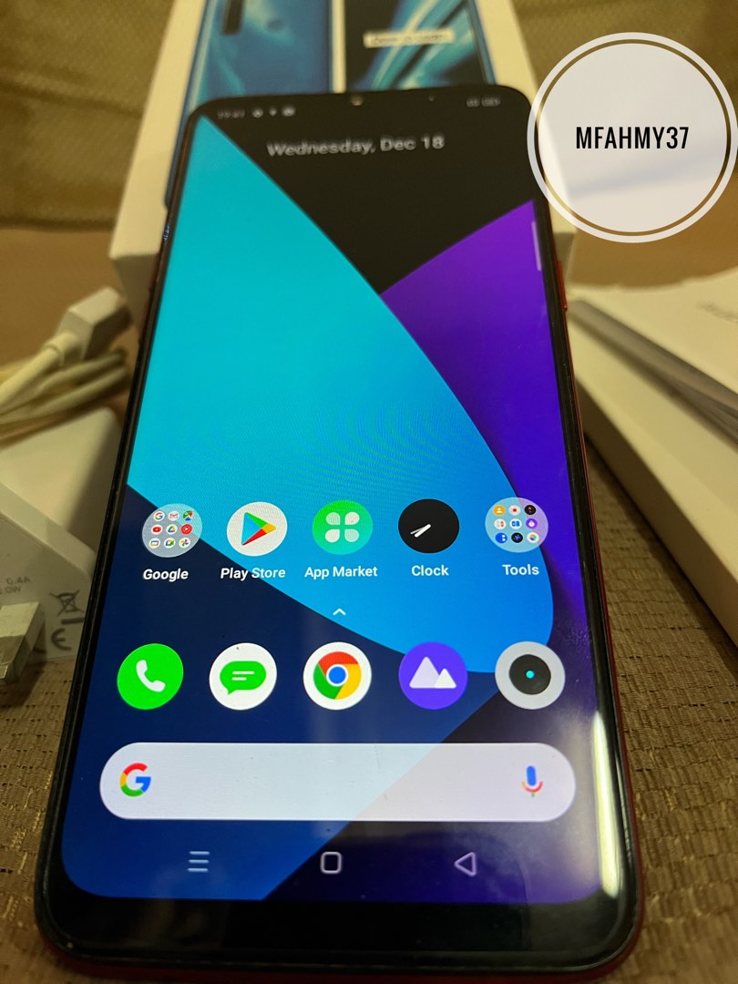 realme 5s crystal red price