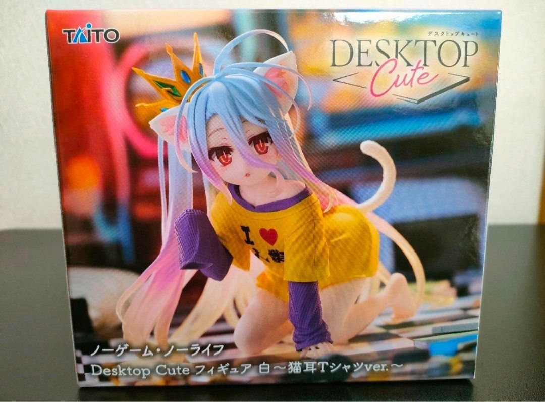 日版》Taito Desktop Cute 《No GAME NO LIFE 遊戲人生》白貓耳