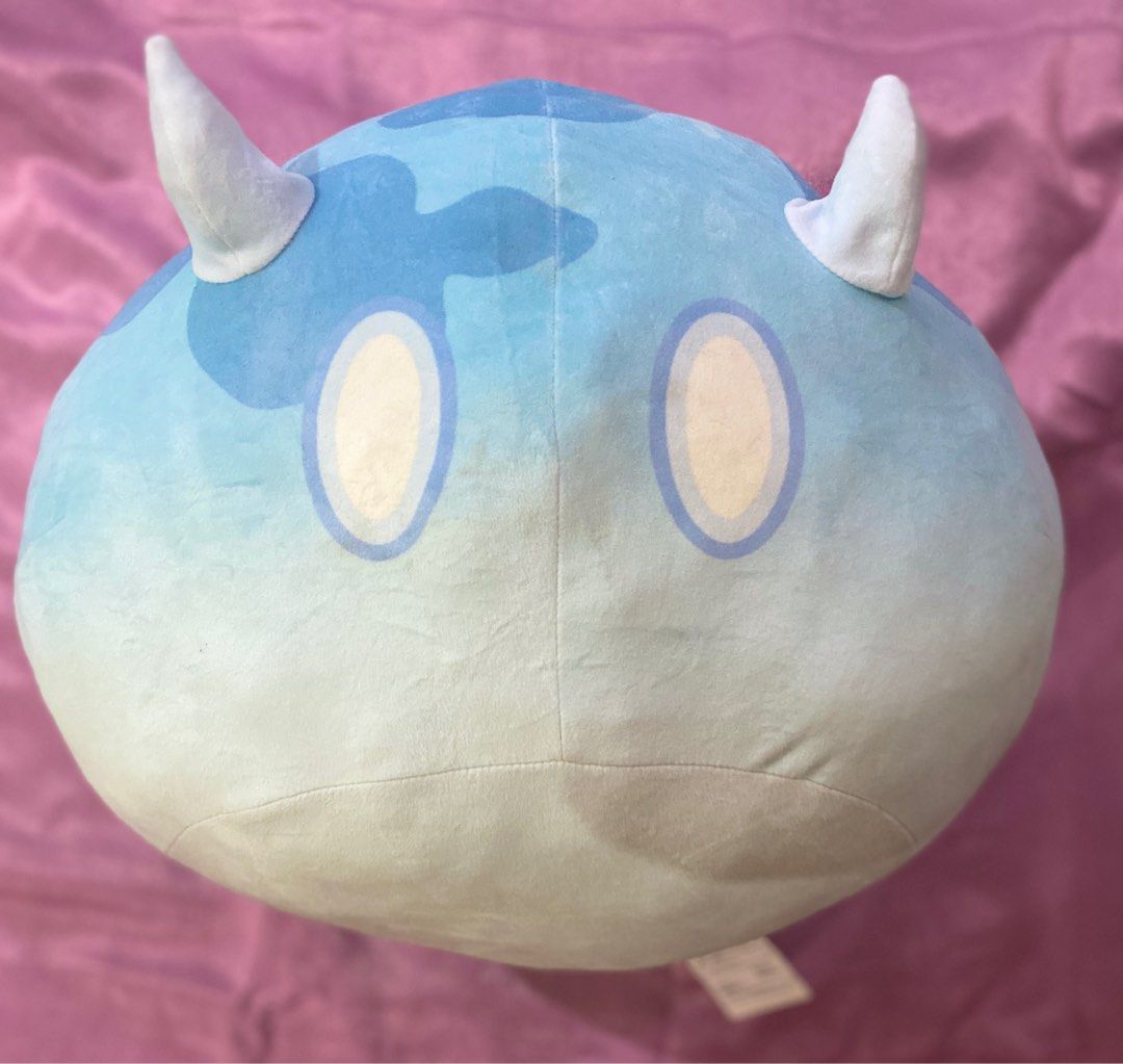 Taito Genshin Impact Slime Plush (Category: Plushies & Soft Toys) located in Cebu City. Submitted by mimamocollections (Listing ID 1342340756, Image 1). Description: 📌 With paper tag 📌 Size is about 40 cm 📌 MOP: GCash 📌 MOD: J&T/LBC.