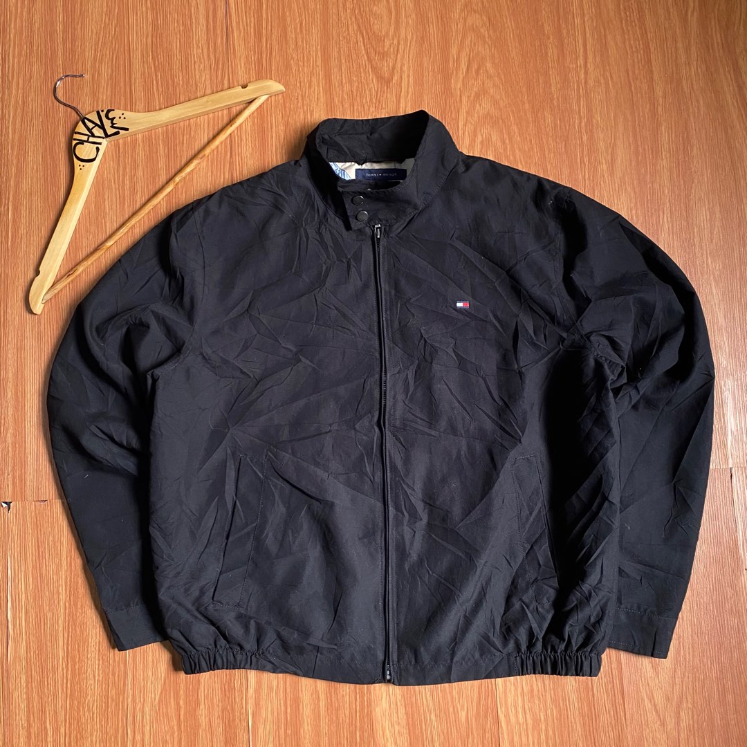 TOMMY HILFIGER HARRINGTON JACKET Men s Fashion Coats Jackets and Outerwear on Carousell