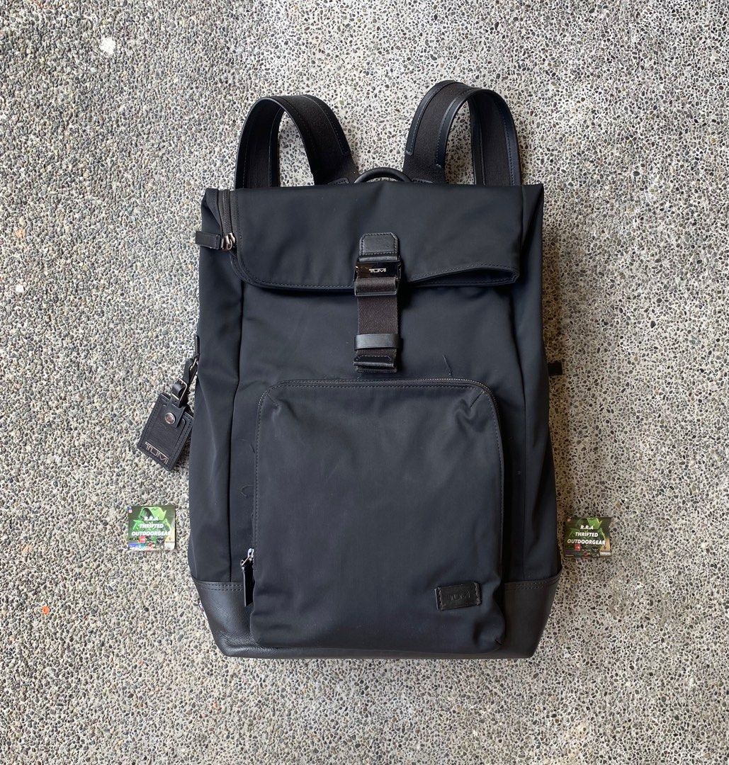 TUMI Harrison Oak Roll Top Backpack Men s Fashion Bags Backpacks on Carousell