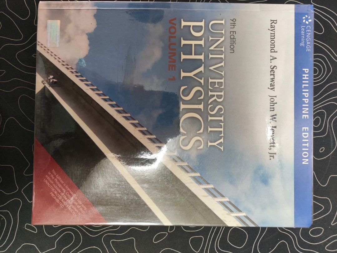 University physics volume 1, 9th edition (Category: Textbooks) located in Manila. Submitted by edr2422259362 (Listing ID 1342365954, Image 1). Description: lightly used wrapped in plastic wrap.