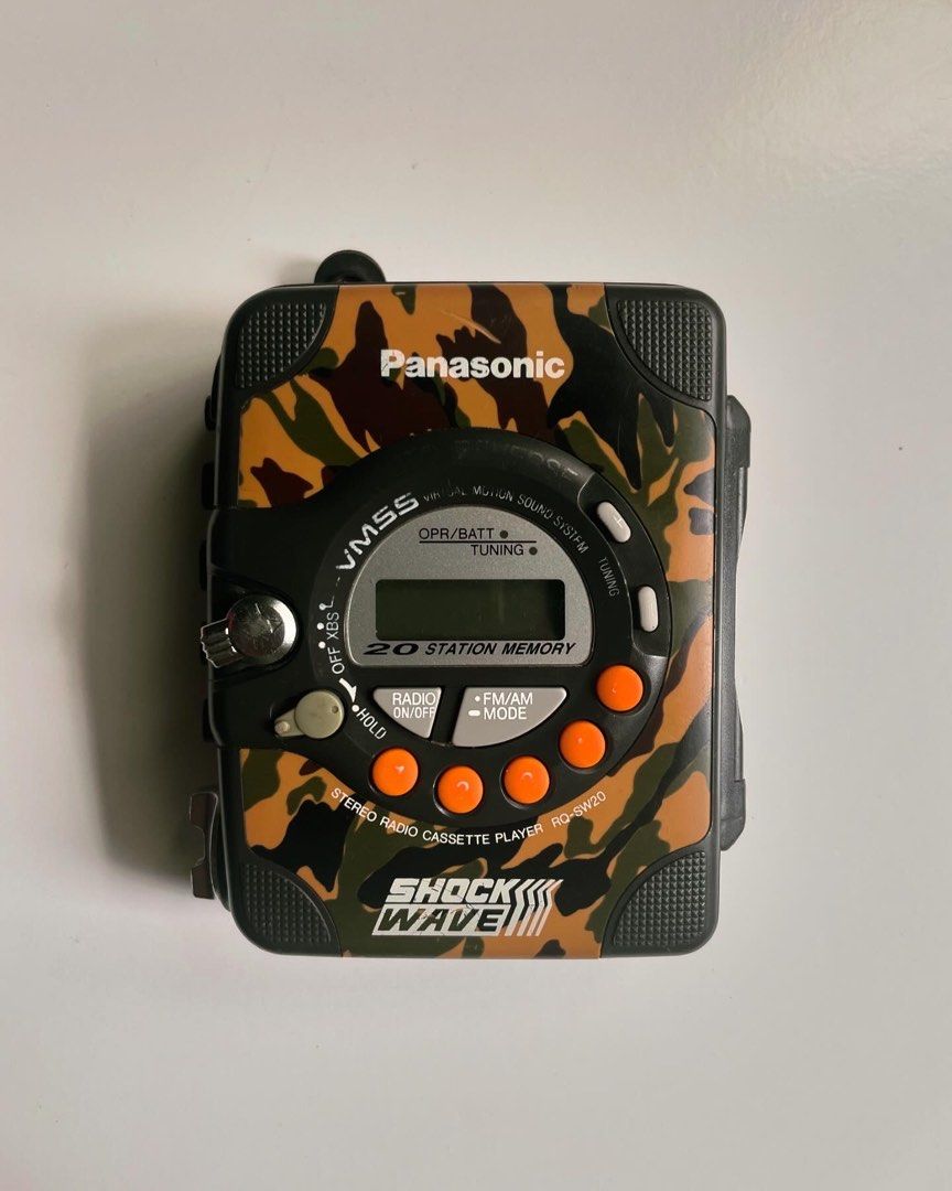 D30A Panasonic SHOCKWAVE RQ-SW20 ポータブルカセット