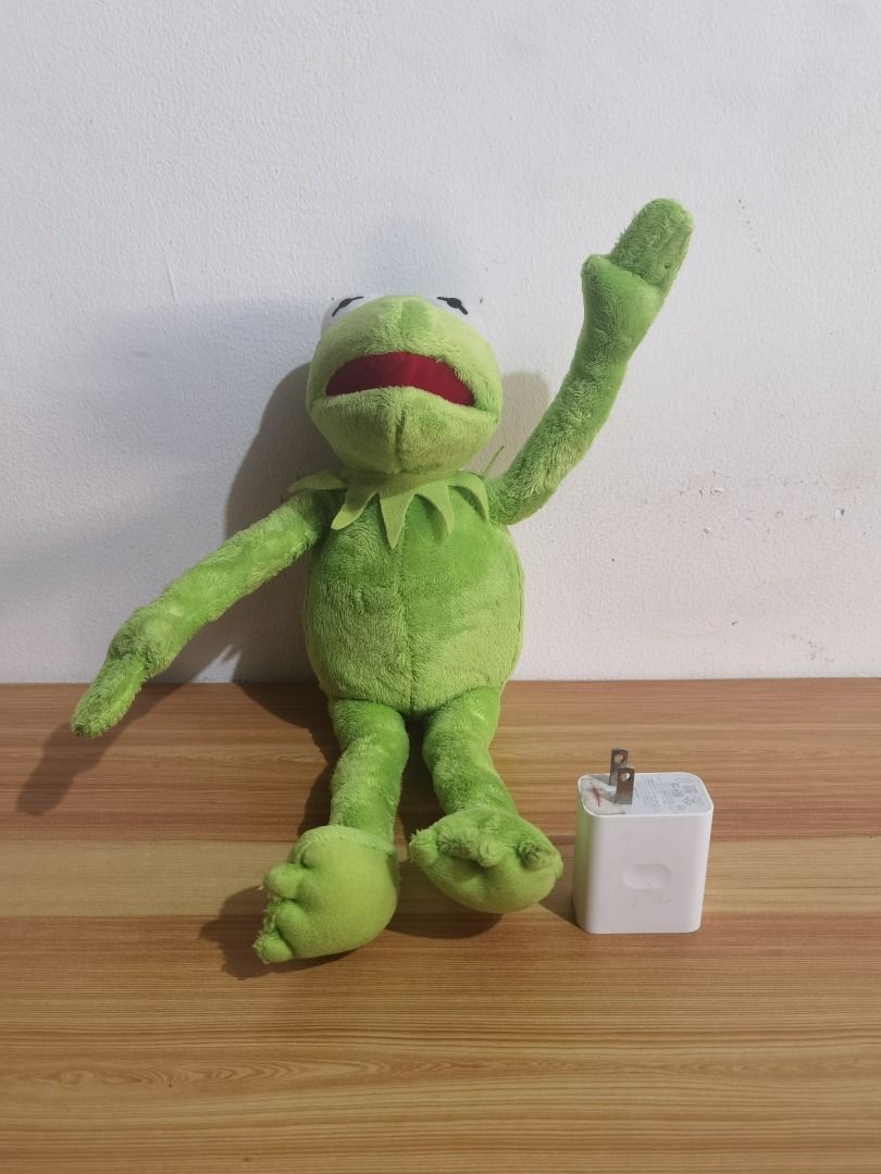 2016 Ty - The Muppets - Kermit the Frog Plush (Category: Plushies & Soft Toys) located in Taguig. Submitted by kalabasza (Listing ID 1342685016, Image 2). Description: 📌 This is a preloved item. Please manage your expectation. 📌 Actual item posted. Needs wash, may small black stain sa mouth part. Very minimal lang, kaya di rin ganun kavisible sa camera. 📌 Item is in good condition. 📌 Product Color may slightly vary due to Photographic Lightin