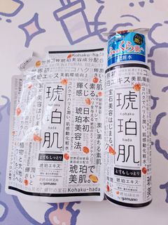 琥珀研究所琥珀肌豐潤保濕化妝水220ml+補充裝200ml64233522199298110