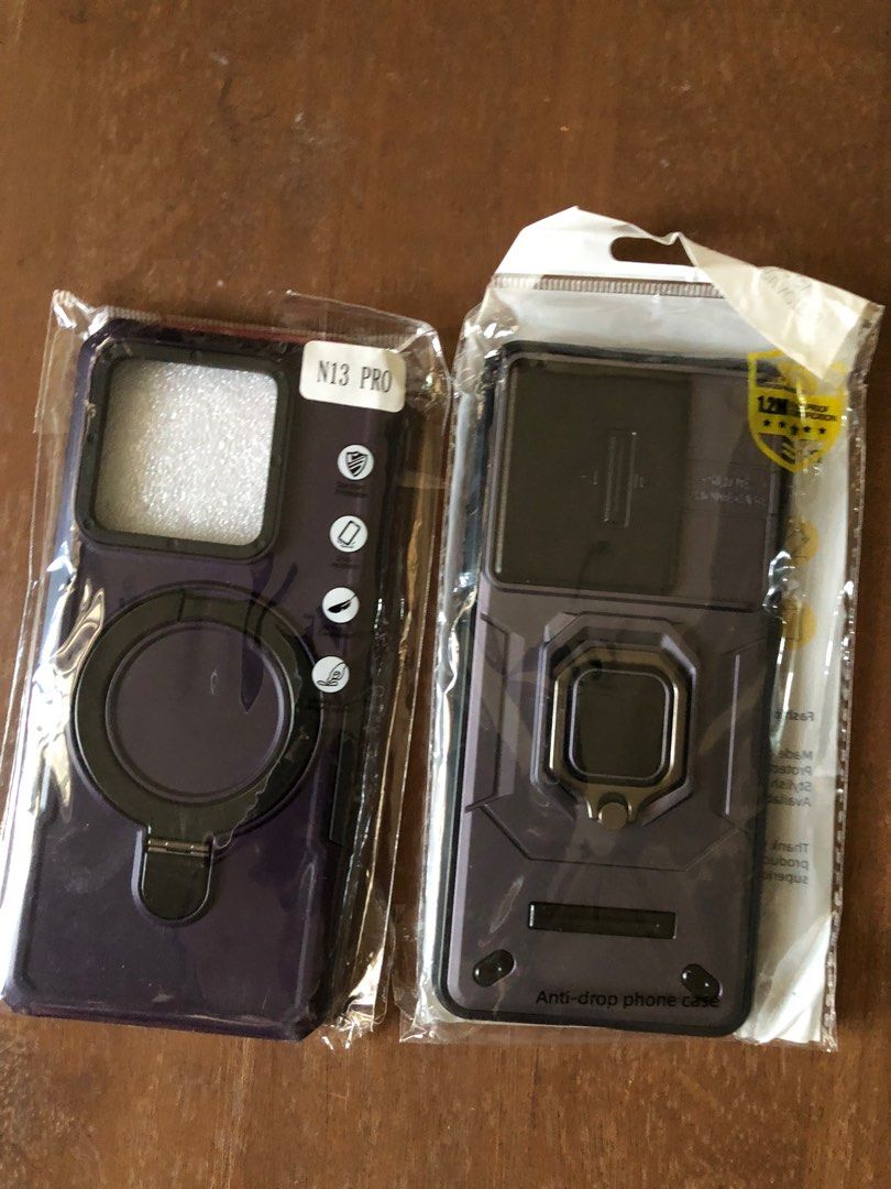 2 Shock Proof Cases for Redmi Note 13 5g (Category: Cases & Sleeves) located in Pasig City. Submitted by maxscollections (Listing ID 1342634722, Image 1). Description: Take 2 .