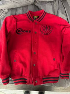 中古 crooks&castles 棒球褸64193538492290110