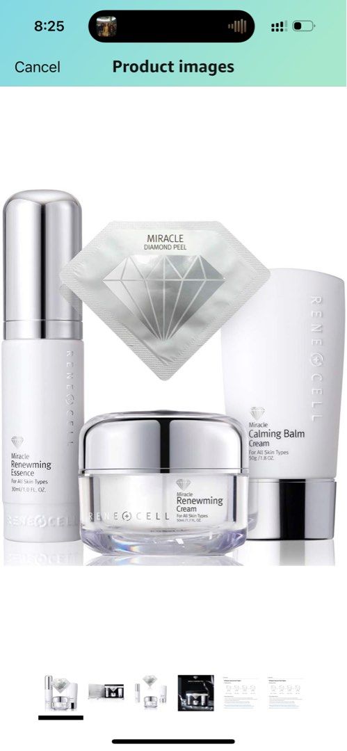 夏の終わりキャンペーン】ルネセル ミラクルダイヤモンドピール セット