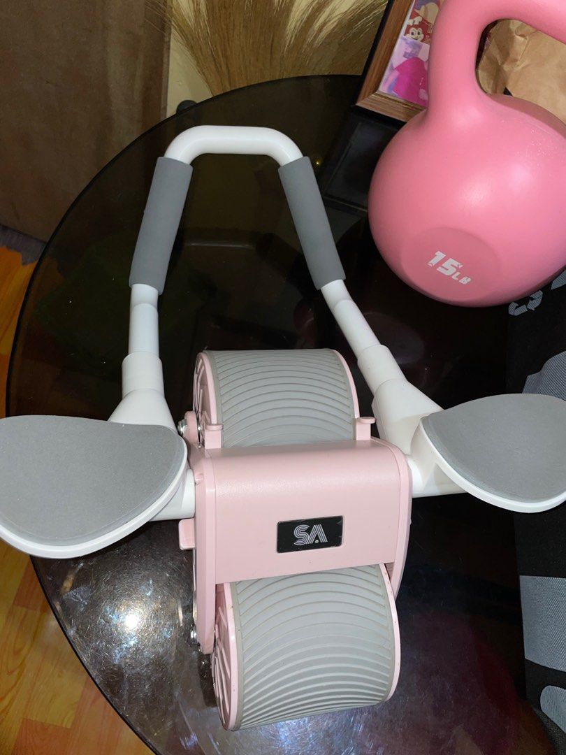 Abdominal Roller (Category: Other Sports Equipment and Supplies) located in Marikina City. Submitted by calimagsofia (Listing ID 1342575535, Image 3). Description: 1 week ko lang nagamit. RFS: Tinamad nako gamitin Same day delivery only via lalamove. SF will be shouldered by the buyer.