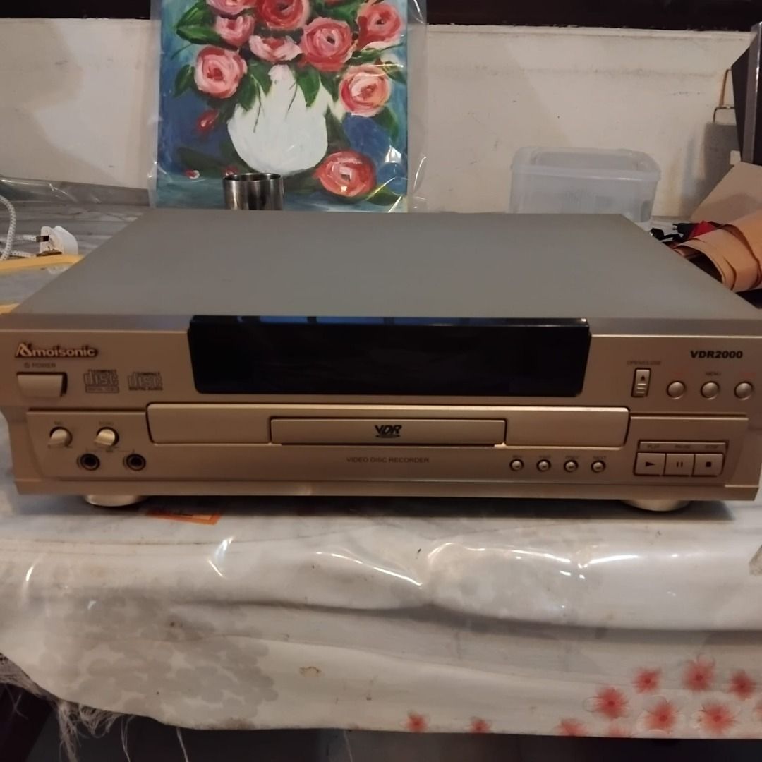 amoisonic video disc recorder VDR2000 cd compact disc digital audio