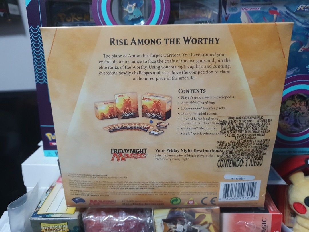 Amonkhet Bundle (Category: Card Boxes & Cases) located in Singapore. Submitted by eugene_store_cards (Listing ID 1139994229, Image 2). Description: Brand New in Box Sealed. Pm for more details if interested. Not commonly found outside. There are chances of getting invocation cards..