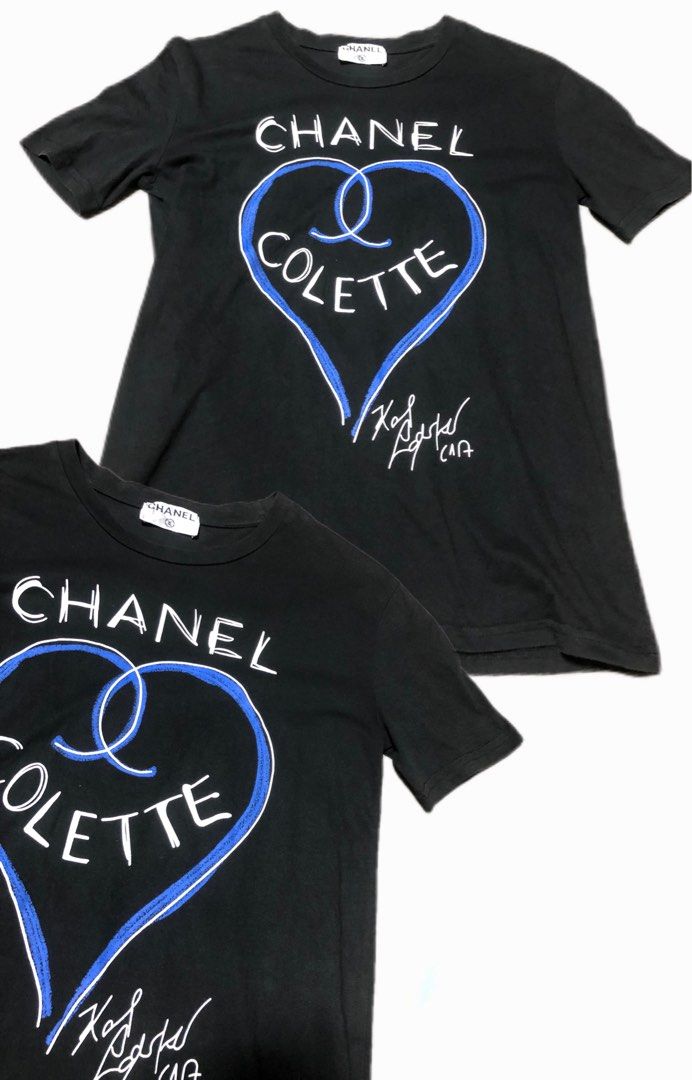 CHANEL COLETTE TEE, Women's Fashion, Tops, Shirts on Carousell