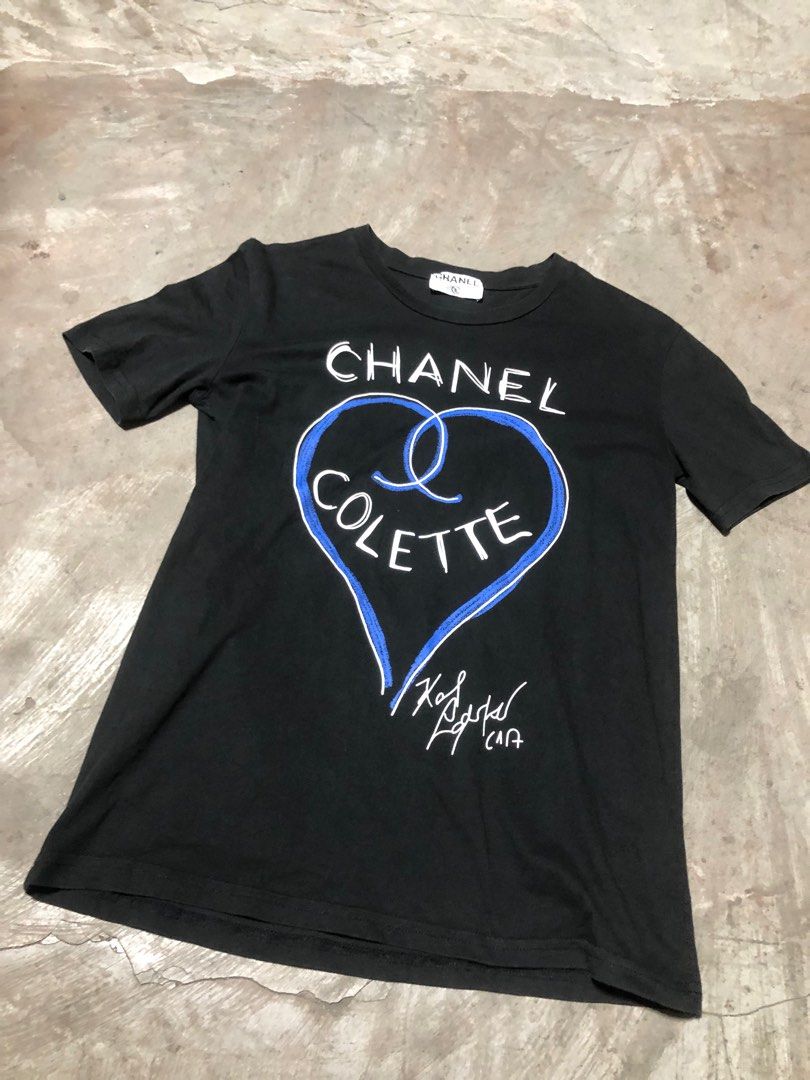 CHANEL COLETTE TEE, Women's Fashion, Tops, Shirts on Carousell