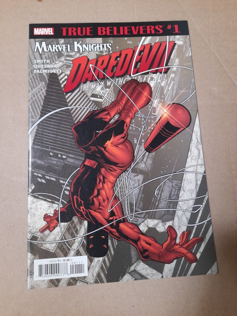 Daredevil issue#1 TB quesada (Category: Comics & Manga) located in Makati City. Submitted by flash2000 (Listing ID 1342534855, Image 1). Description: Marvel knights daredevil issue#1 key issue, mint condition pick up thru grab/lalamove.