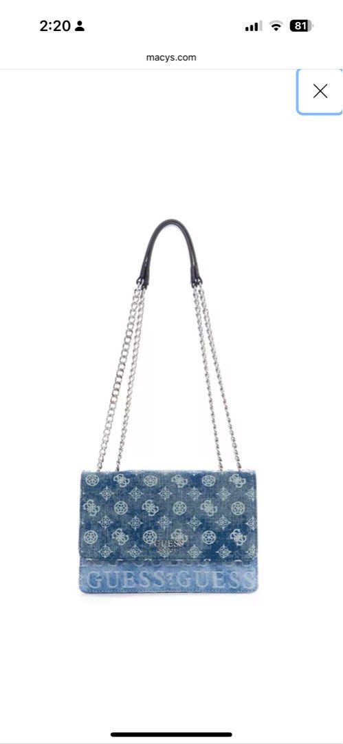 GUESS Kaylyn Convertible Crossbody Flap Women s Fashion Bags Wallets Cross body Bags on Carousell